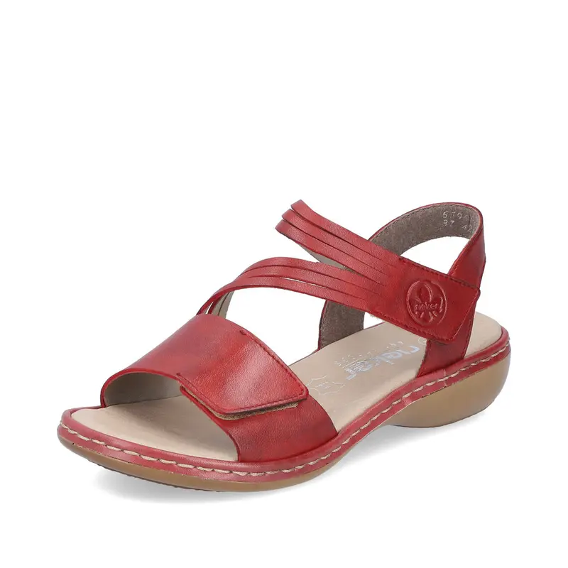 Sandale RIEKER Femme 65964 rouge