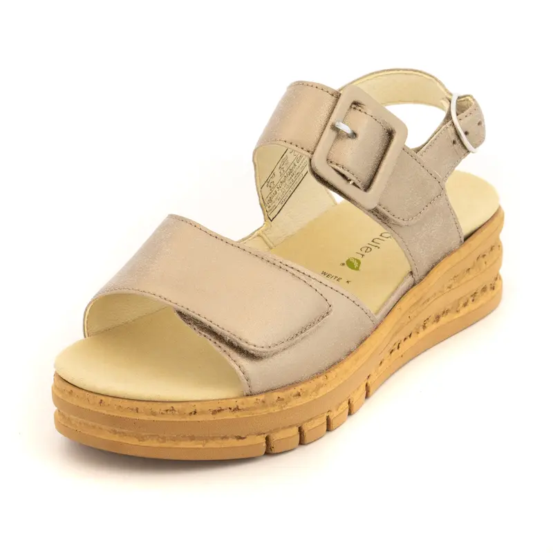 Sandale WALDLAUFER Femme 677001K platine