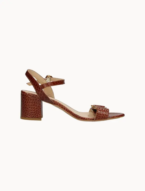 Sandales à Talons Marron - Taille M/38
