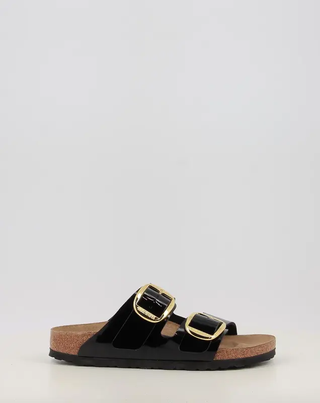 Sandales BIRKENSTOCK ARIZONA BIG BUCKLE BF PATENT noir