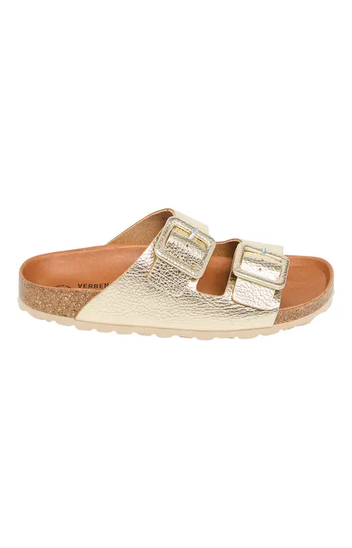 Sandales en cuir - Gold