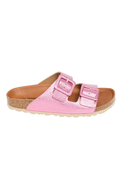 Sandales en cuir - Rose