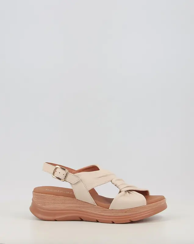 Sandales PAULA URBAN 24-776 crème