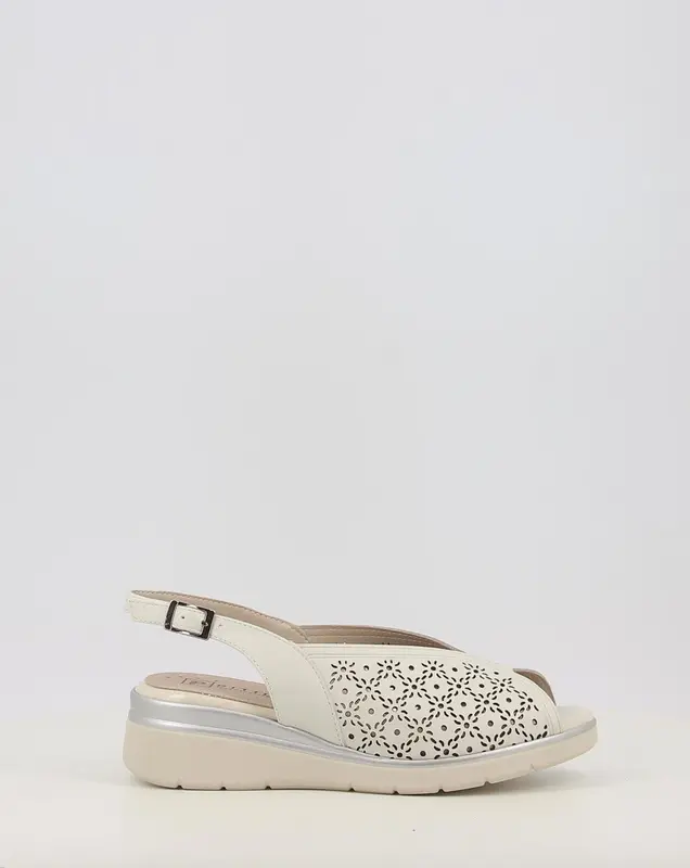 Sandales PITILLOS 11040 blanc