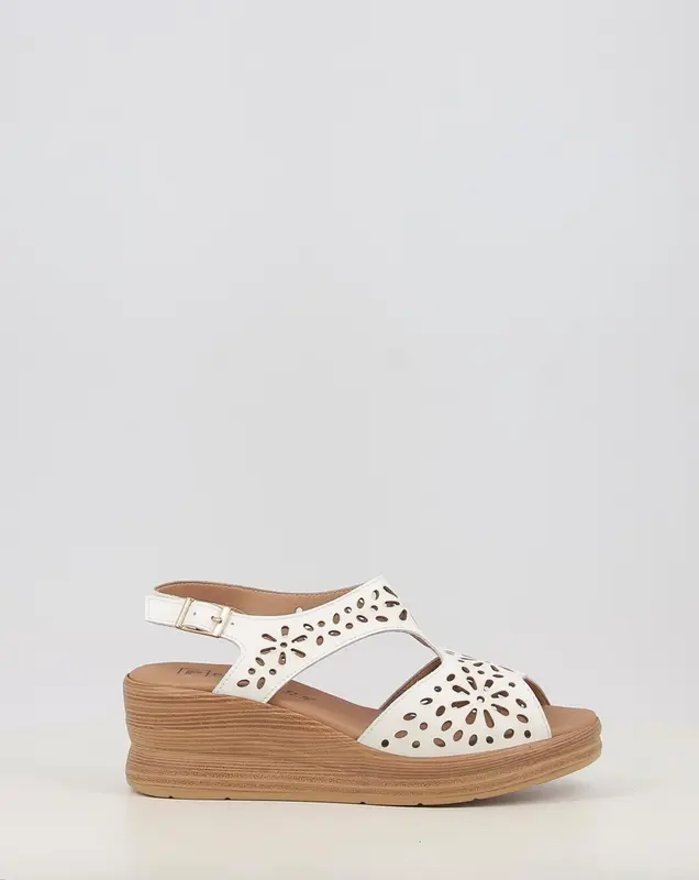 Sandales PITILLOS 11051 blanc