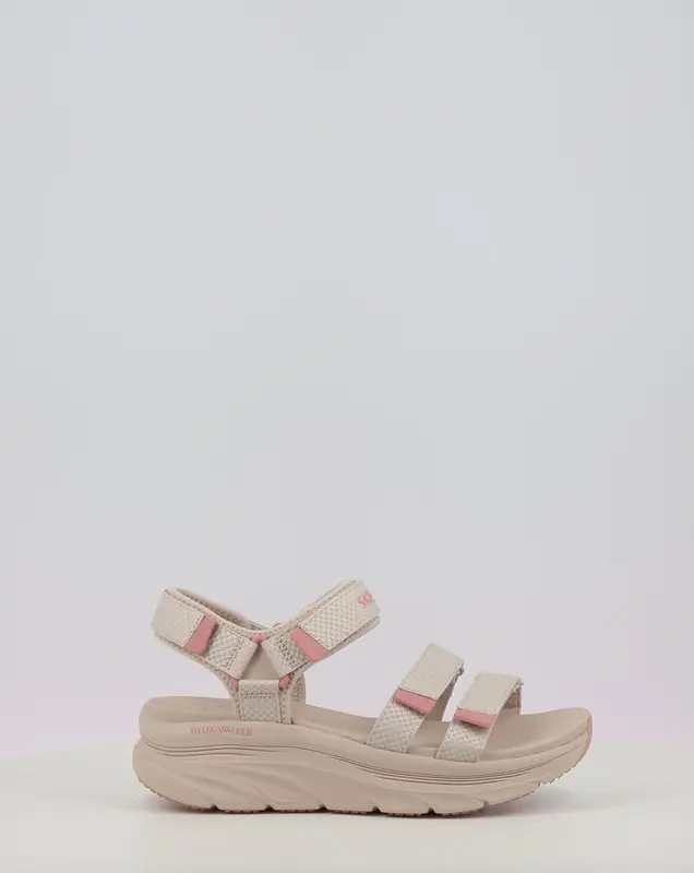Sandales SKECHERS D'LUX WALKER SANDAL - SEA-SCAPE 119826 taupe
