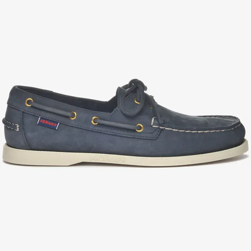 SEBAGO DOCKSIDES PORTLAND NUBUCK BLUE UNIVERSE