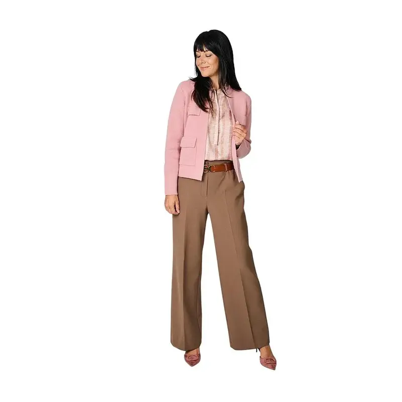 Seductive pantalon femme marron Enie