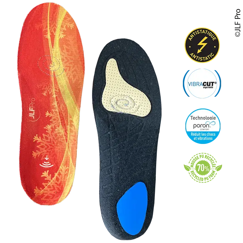 Semelles Safety Warm JLF Pro
