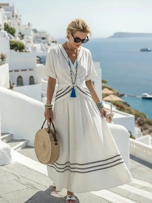 Seren - Robe Midi Décontractée