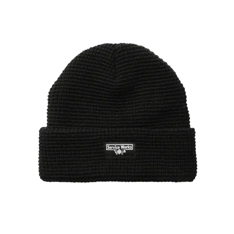 SERVICE WORKS Waffle Logo Beanie