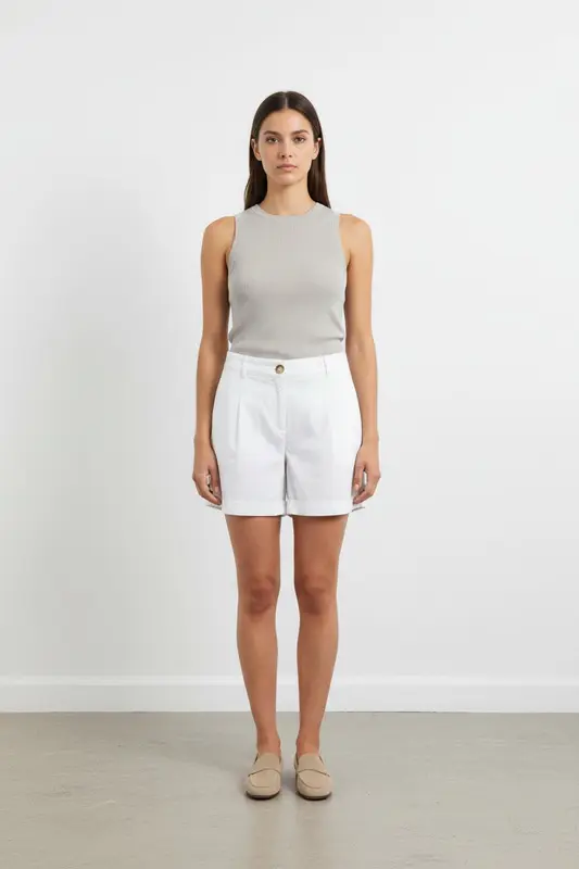 Short Blanc - Taille L/40