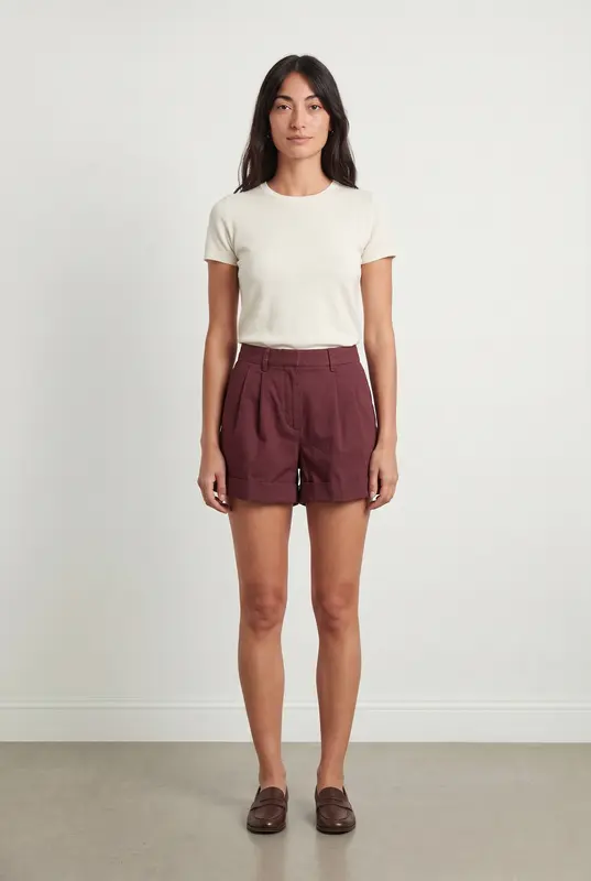 Short bordeaux - Taille M/38