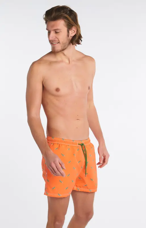 Short de bain Cricket - Orange