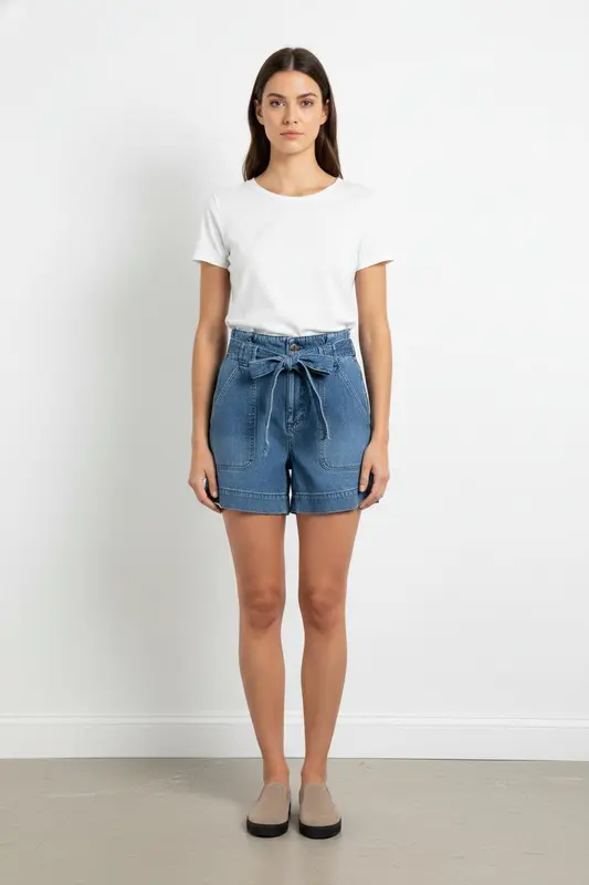 Short en Jean Bleu - Taille M/38