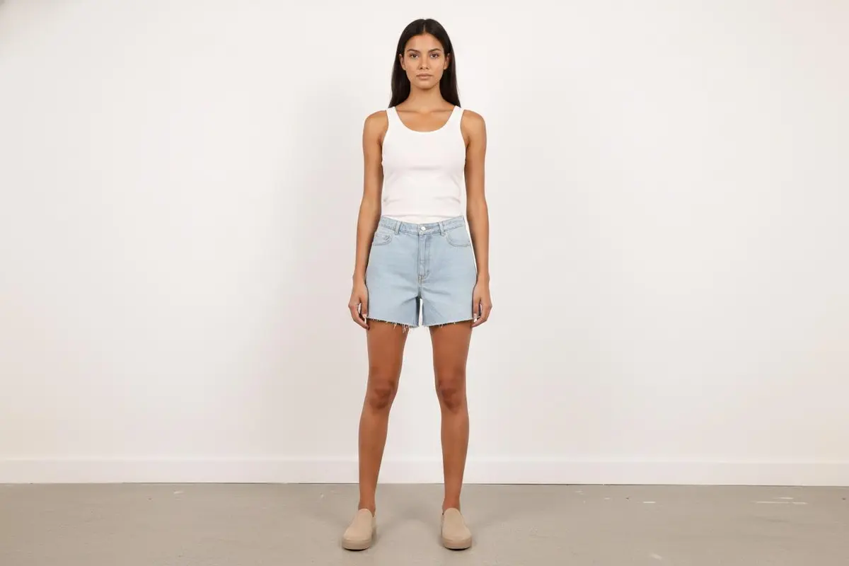 Short en Jean Bleu - Taille XXL/44