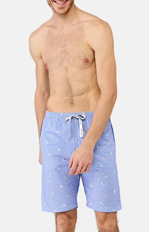 Short en jersey de coton léger - Voilier Boat