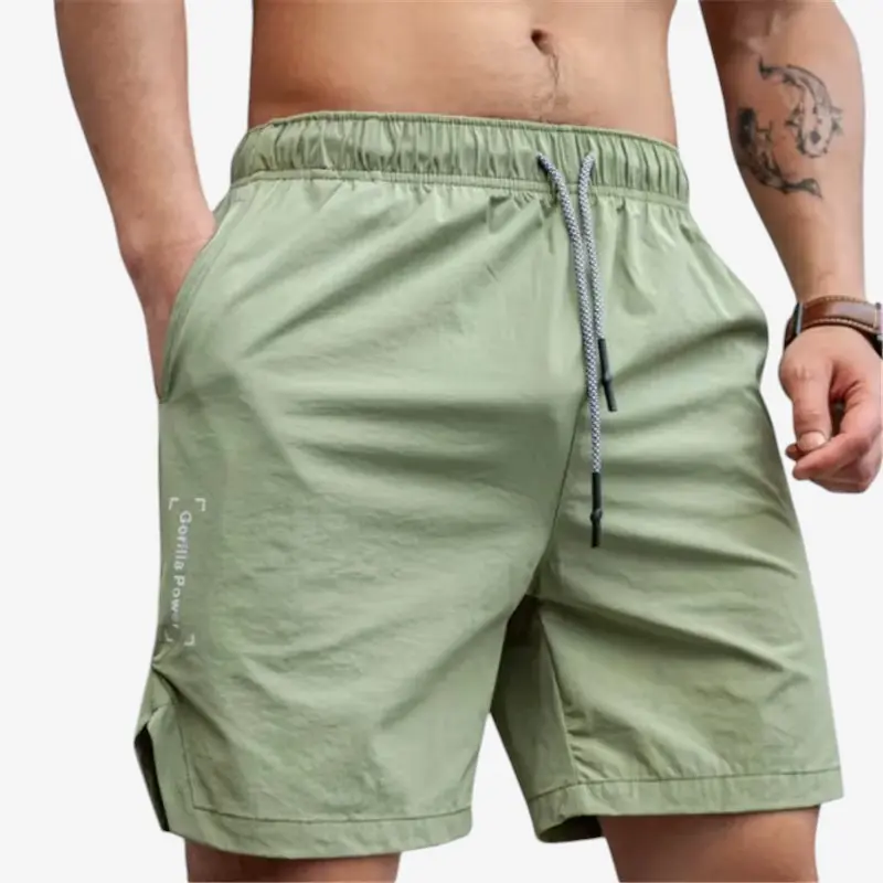 Short homme à cordon de serrage