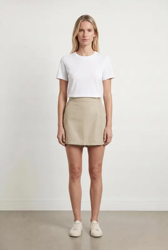 Short-jupe gris - Taille S/36