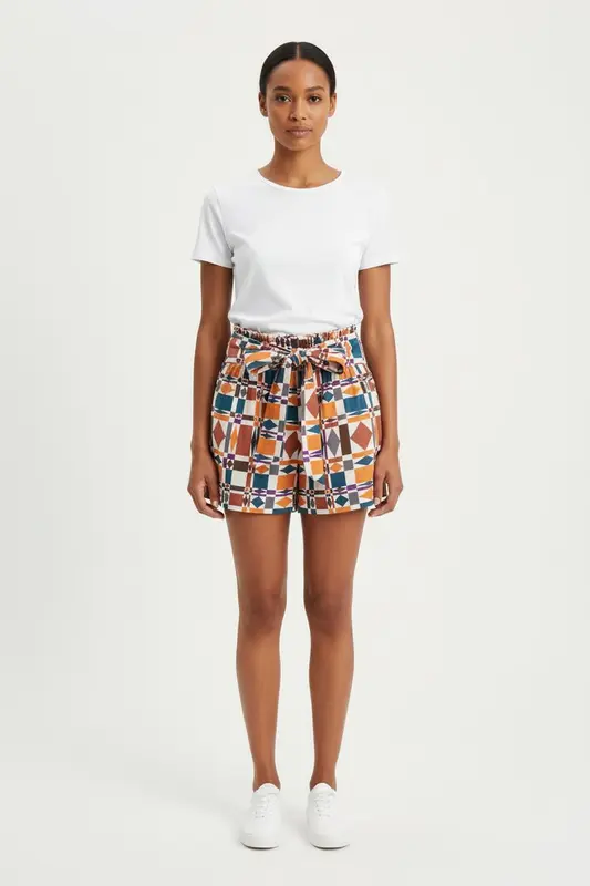 Short Multicolore - Taille XS/34