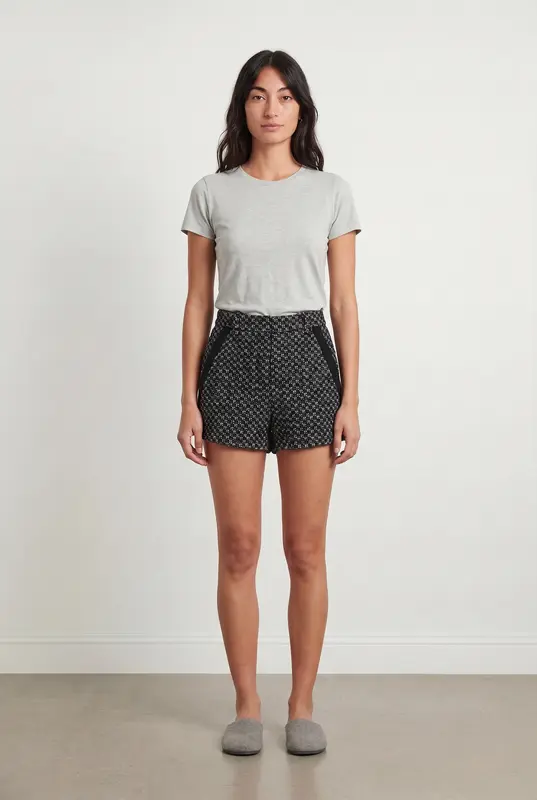Short Noir et Blanc - Taille XS/34
