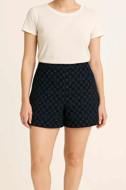 Short Noir et Bleu - Taille L/40