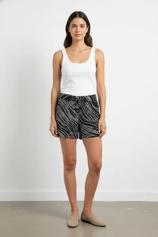 Short Noir et Gris - Taille T.U.