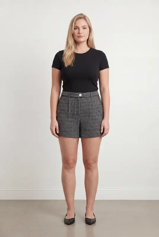Short Noir et Gris - Taille XL/42
