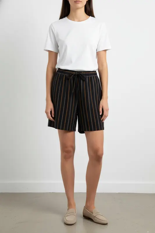 Short Noir et Marron - Taille M/38