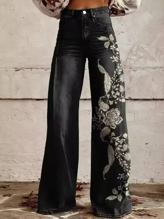 Sienna - Pantalons Imprimés Confortables