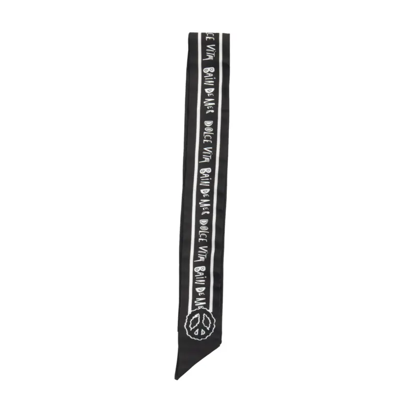 SILK BELT BLACK BDM