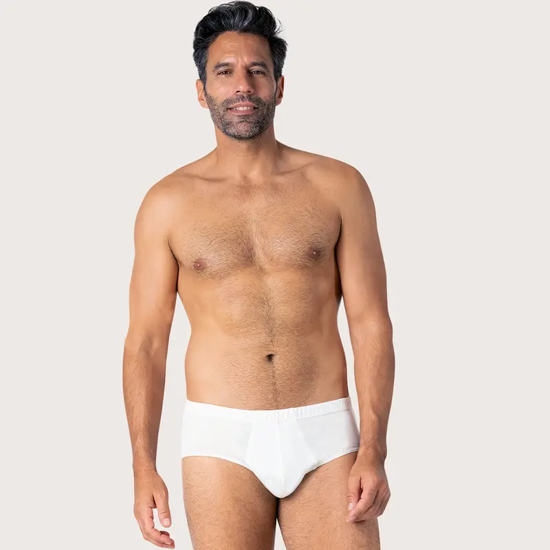 Slip taille haute fermée coton Luxor Eminence