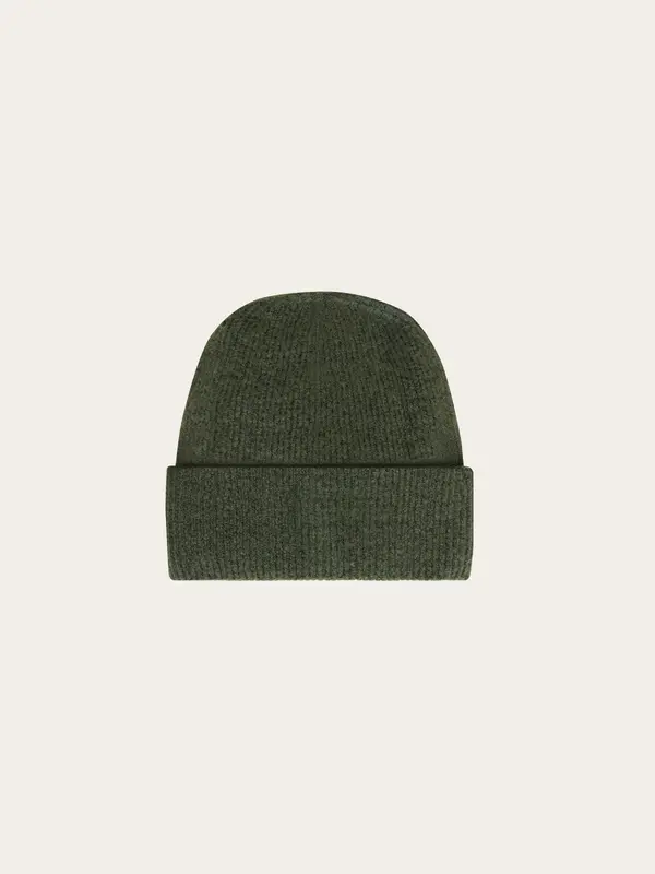 Soufflé yarn beanie - Forest Night