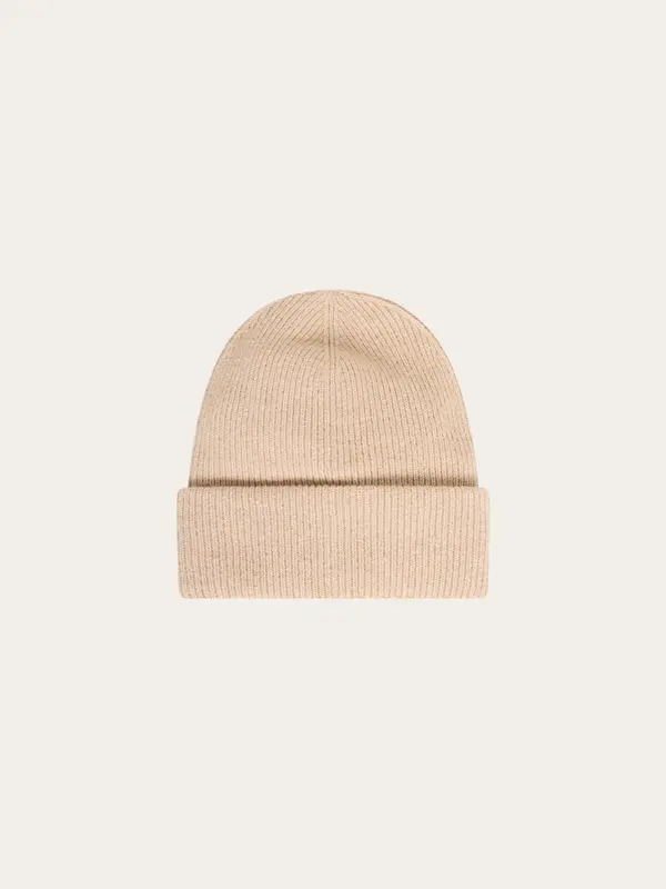 Soufflé yarn beanie - Light feather gray