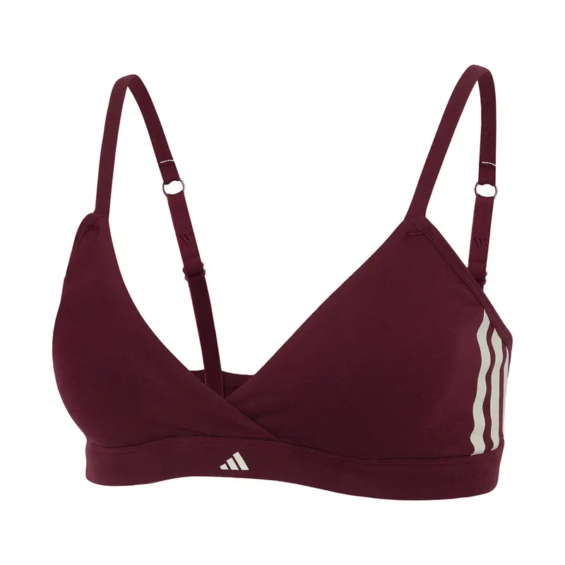 Soutien-gorge femme Active Essentials Cotton 3 stripes Adidas Sport