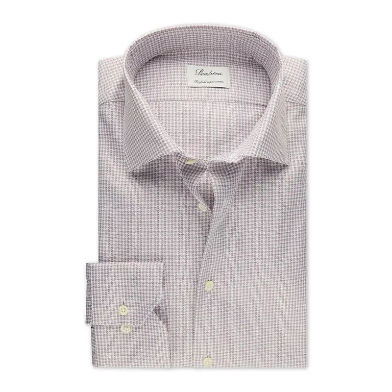 Stenstroms Hommes Chemise manches longues rouge ordinaire pour hommes