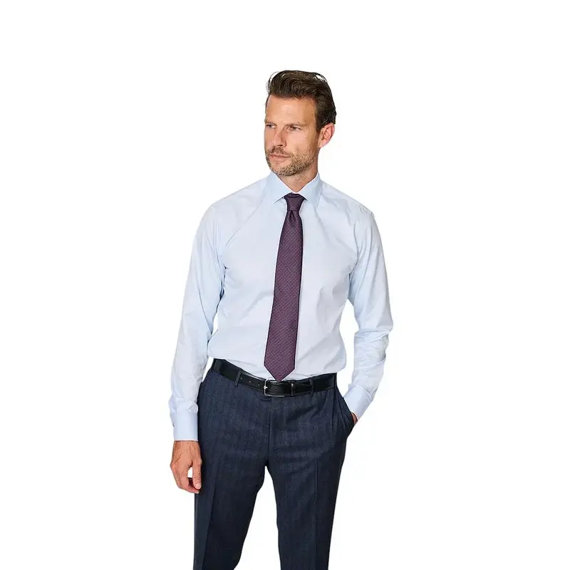 Stenstroms Men hemd lange mouwen heren licht blauw 7847510724 100