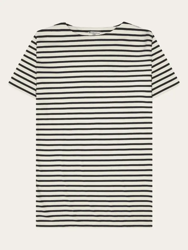 Stripe t-shirt dress - Navy