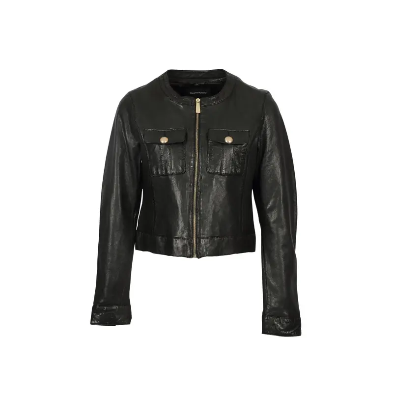SUSAN (REF. 65161) NOIR- VESTE EN CUIR