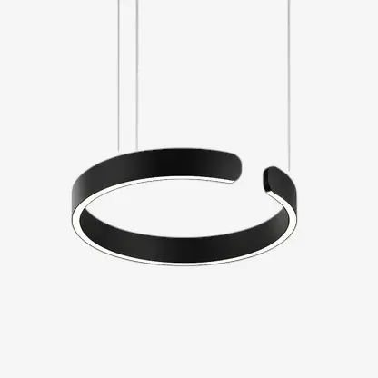 Suspension LED ronde type anneau