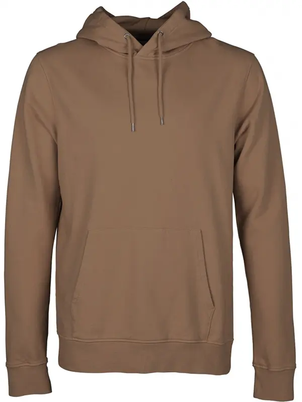 Sweat à capuche classique couleur Sahara Camel - COLORFUL