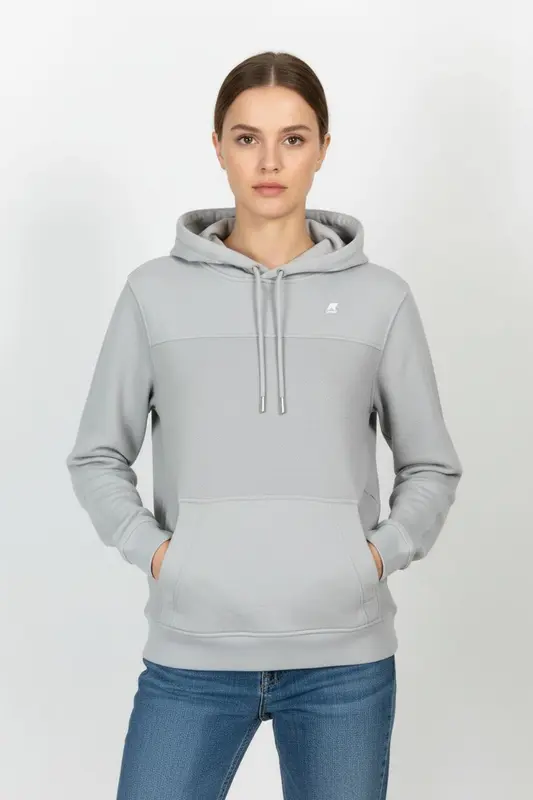 Sweat à Capuche Gris - Taille M/38