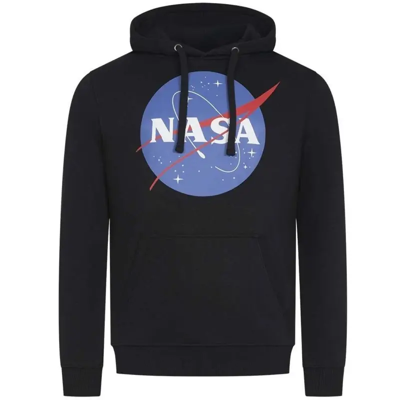 Sweat à capuche Nasa homme Noir