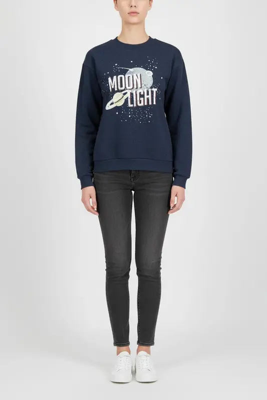 Sweat Bleu - Taille XS/34