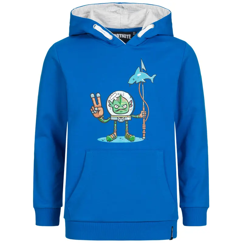 Sweat Capuche Fortnite Bleu