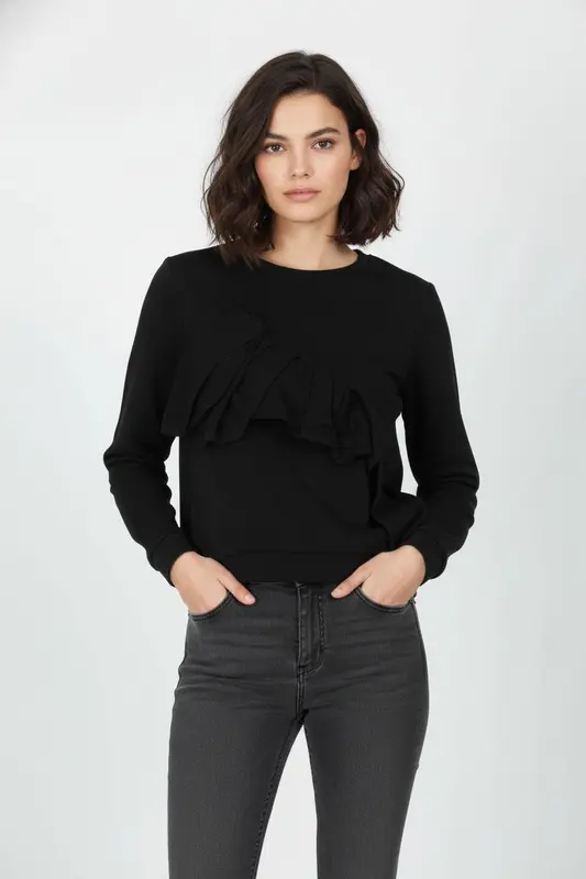 Sweat Noir - Taille XS/34
