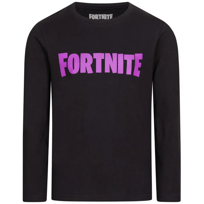 Sweat-shirt Fortnite Garçon Noir/Violet
