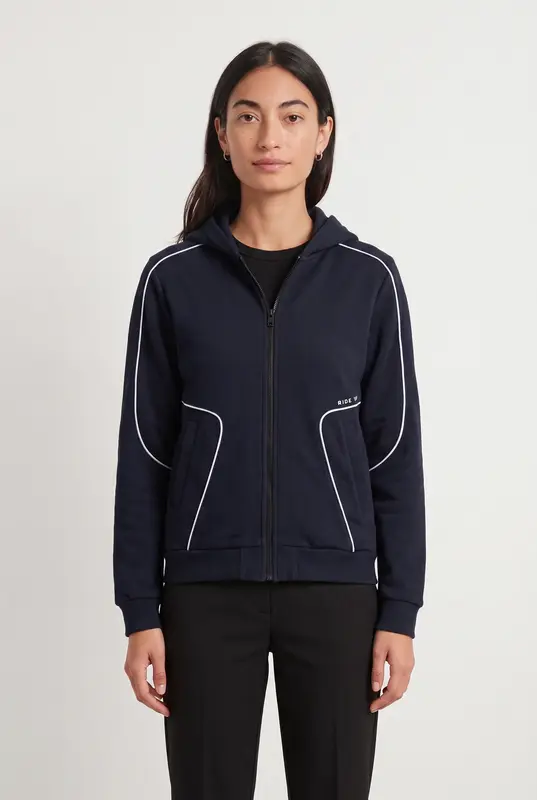 Sweat Zippé Bleu - Taille M/38
