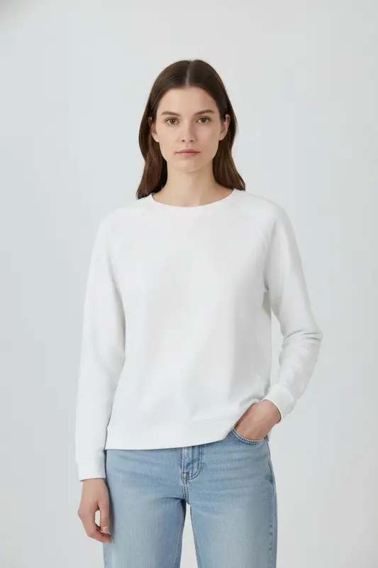 Sweatshirt Blanc - Taille M/38