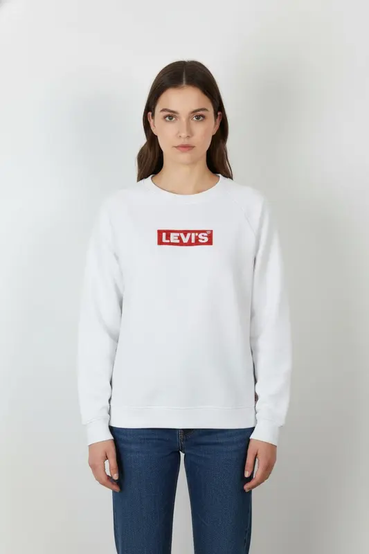 Sweatshirt Blanc - Taille S/36